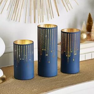 Valerie Part Hill Illuminated Starry Night Hurricanes-Navy